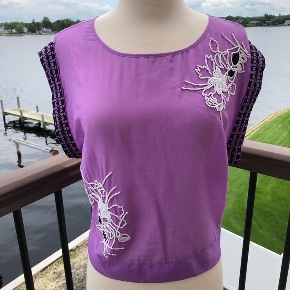 Anthropology swim cover up size 2 new - Picture 6 of 7